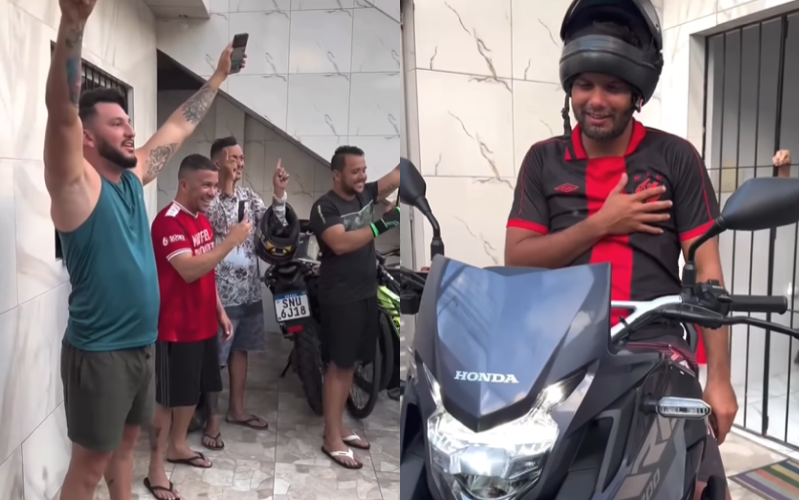 O casal que estava a caminho do Rock in Rio parou o carro para salvar a cachorrinha Cyndi Lauper, que caiu do viaduto e quase morreu.- Foto: @canaldoscacadores/Instagram.