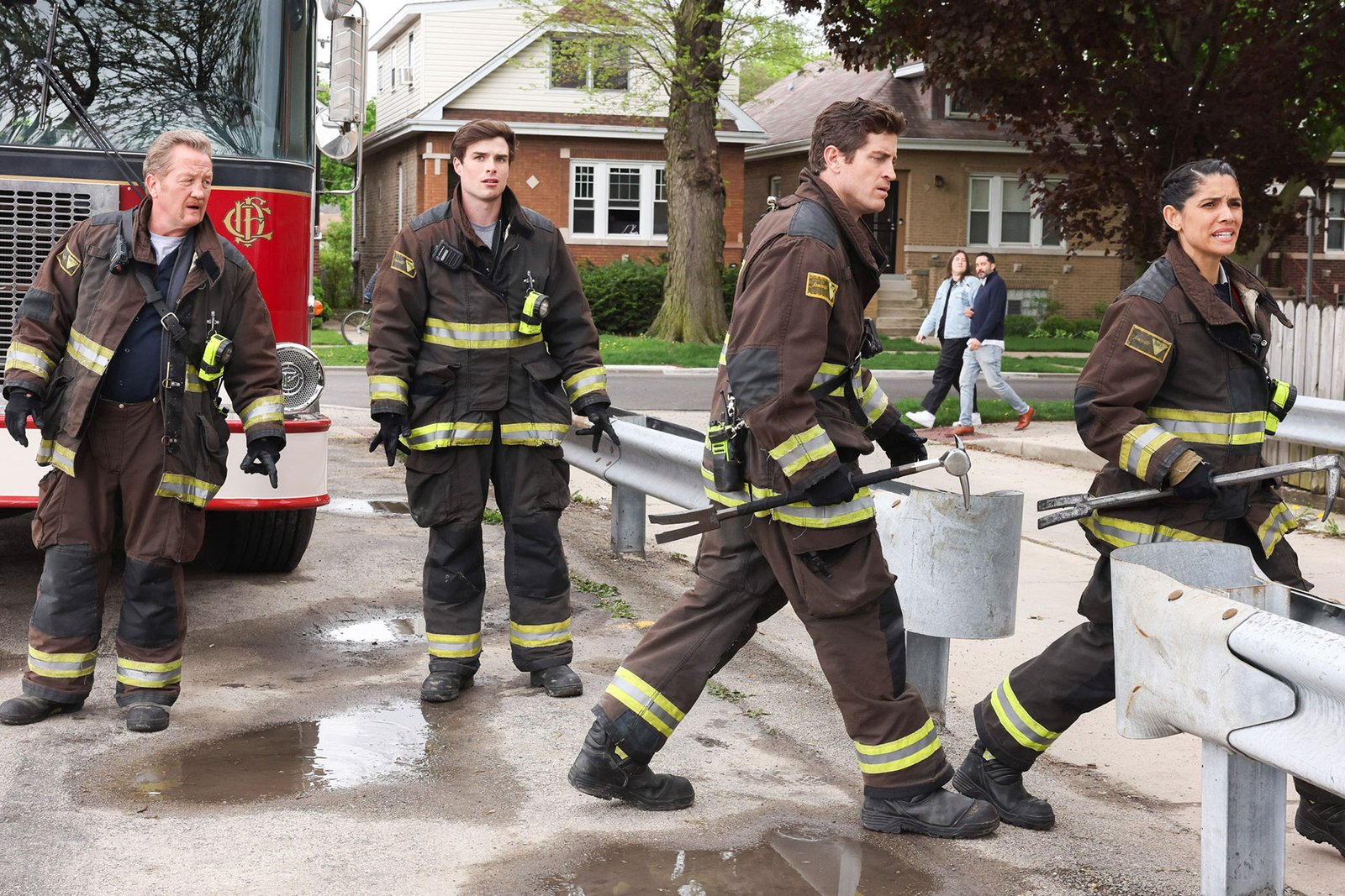 Damon Was Kicked Out of Chicago Fire After a Dramatic Showdown