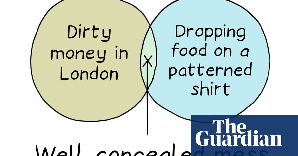 Do dinheiro sujo às manchas em uma camisa estampada: a semana de Edith Pritchett nos diagramas de Venn – desenho animado
