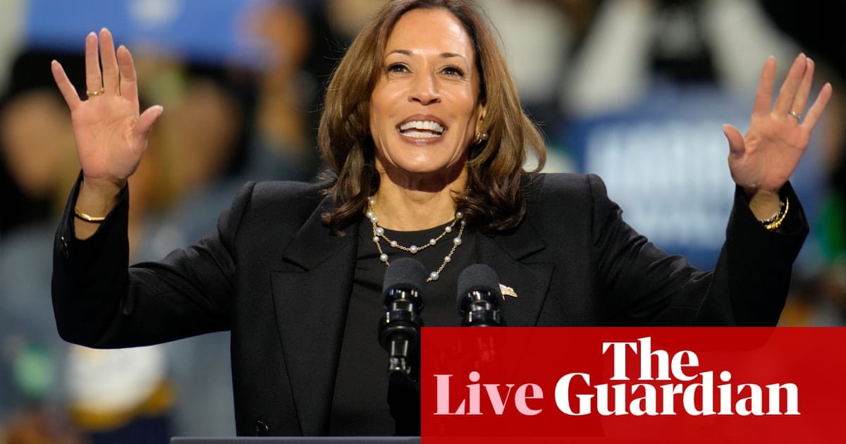 Donald Trump está ‘cada vez mais instável e desequilibrado’, diz Kamala Harris em comício na Pensilvânia – ao vivo | Eleições dos EUA 2024