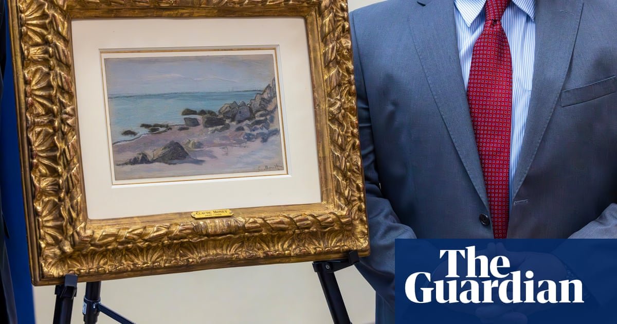 FBI devolve pintura de Monet roubada pelos nazistas à família dos proprietários judeus | Notícias dos EUA
