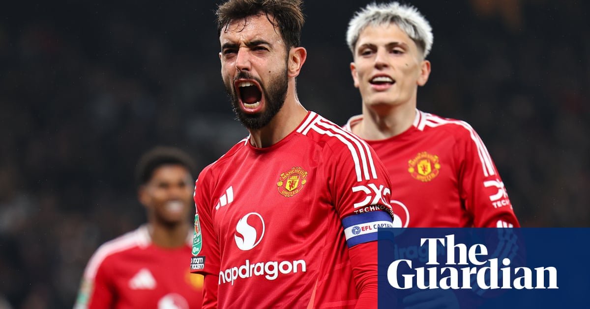 Fernandes dobra o Manchester United na derrota do Leicester na Carabao Cup | Copa Carabao
