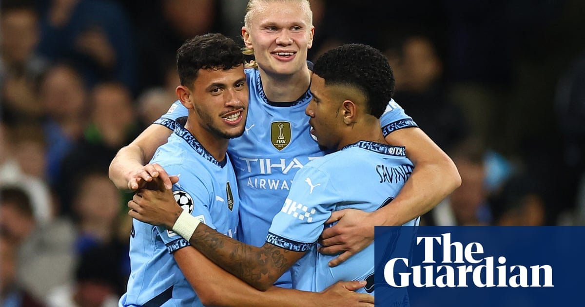 Haaland dá um show enquanto o Manchester City derrota o Sparta Praga | Liga dos Campeões