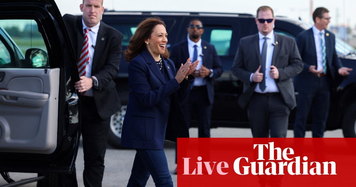 Kamala Harris e aliados superam Trump e republicanos com US$ 1 bilhão em doações – política dos EUA ao vivo | Eleições dos EUA 2024