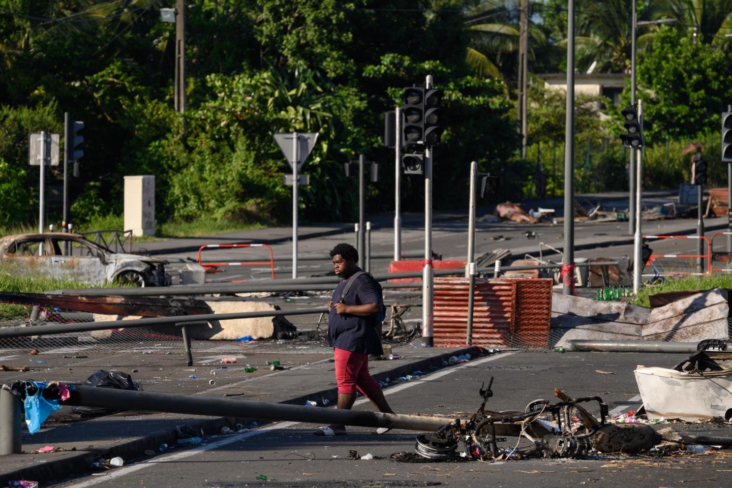 Na Martinica, a violência continua apesar do toque de recolher: “Ontem à noite foi um horror”