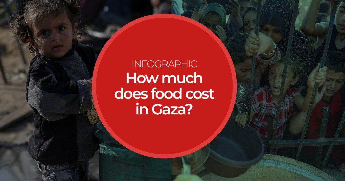 Quanto custa a comida em Gaza? | Notícias do conflito Israel-Palestina