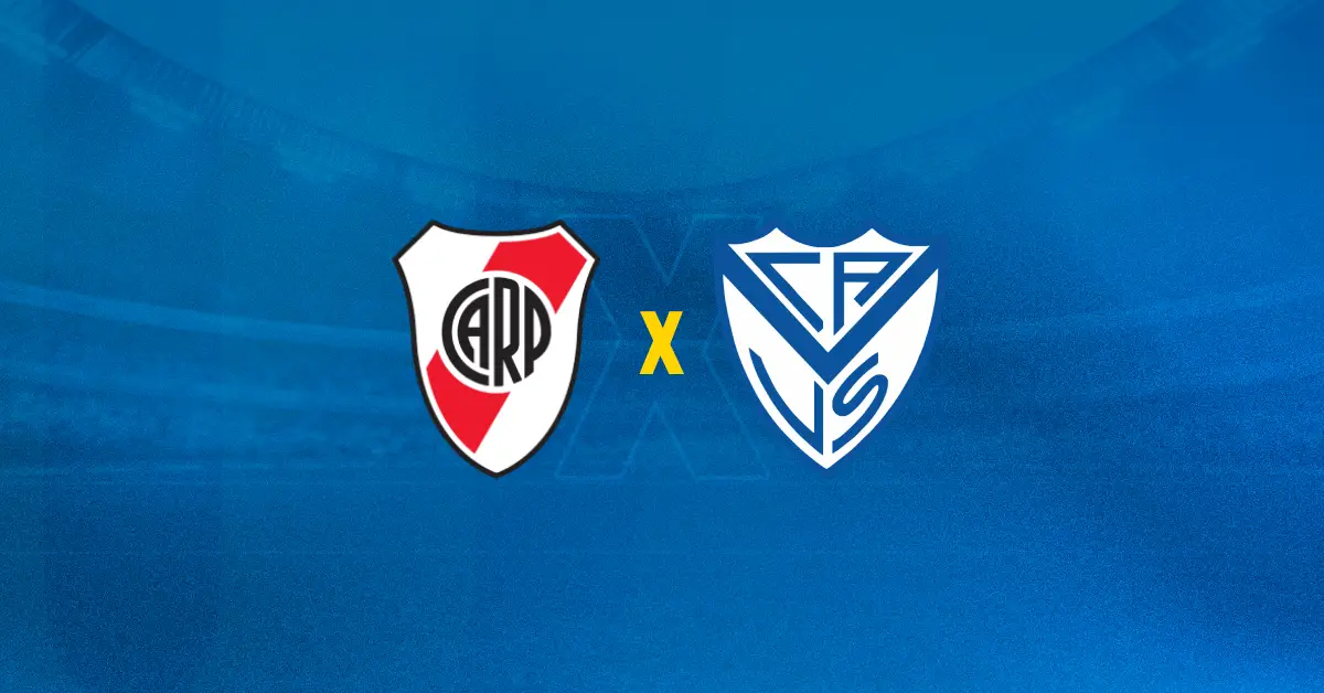 River Plate x Velez Sarsfield se enfrentam pelo Campeonato Argentino