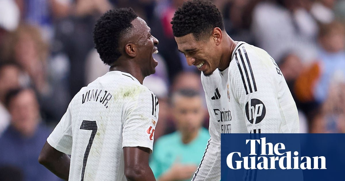 Futebol europeu: Hat-trick de Vinícius levanta Real Madrid e Bayern vence | Futebol de clubes europeus
