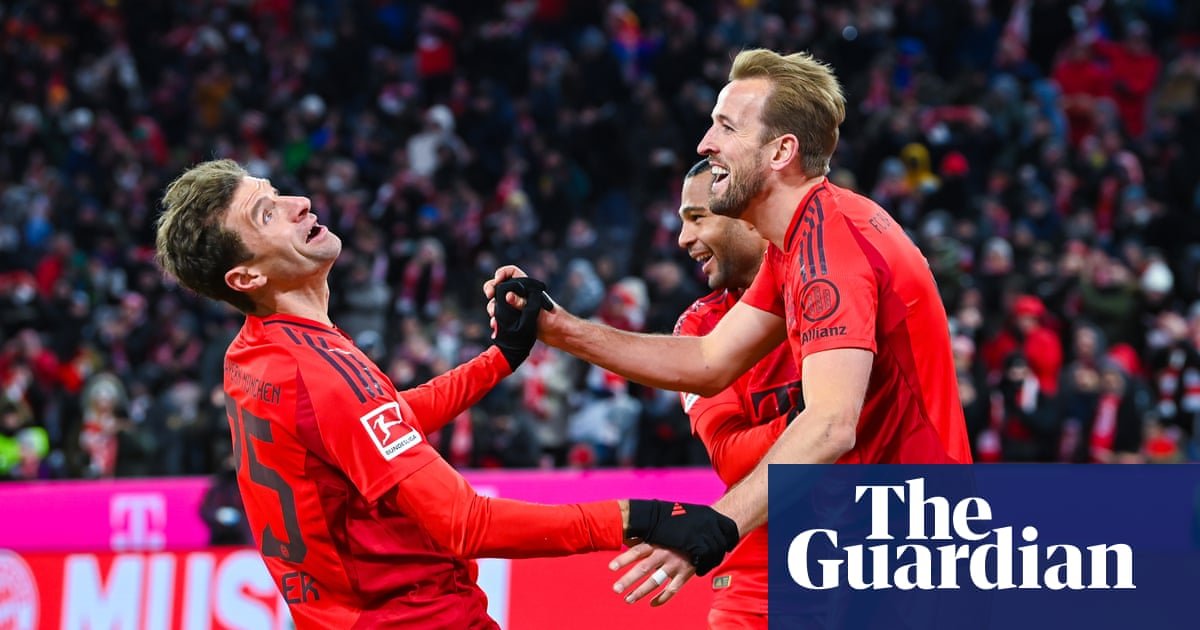 Futebol europeu: Kane faz três gols para o líder Bayern na viagem do PSG | Futebol de clubes europeus
