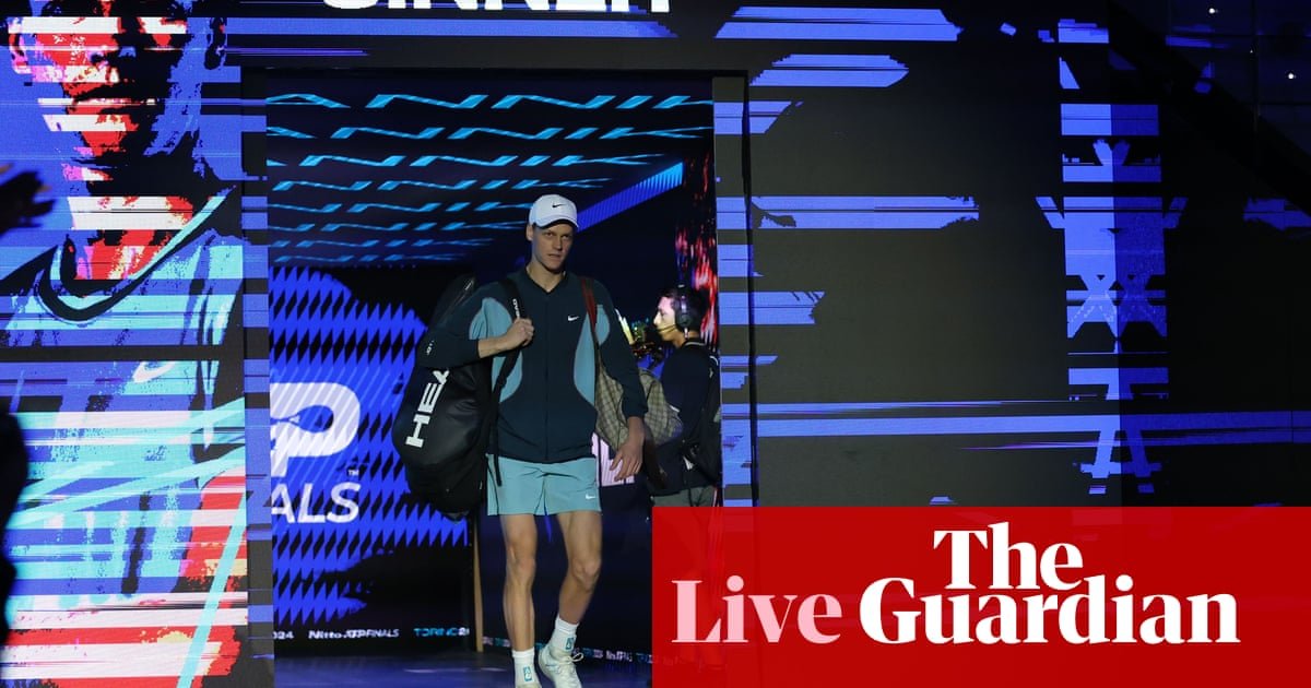 Jannik Sinner x Taylor Fritz: tênis da fase de grupos do ATP Finals – ao vivo | Finais ATP
