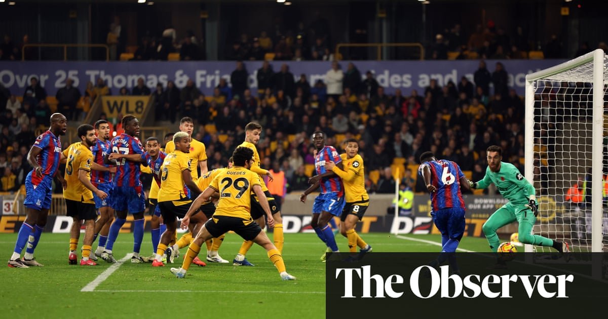 Marc Guéhi marca pelo Crystal Palace para negar aos Wolves a primeira vitória da temporada na liga | Primeira Liga
