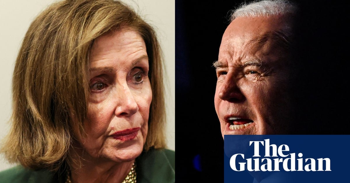 Nancy Pelosi diz que o atraso de Biden em abandonar a corrida prejudicou as chances dos democratas | Eleições dos EUA 2024
