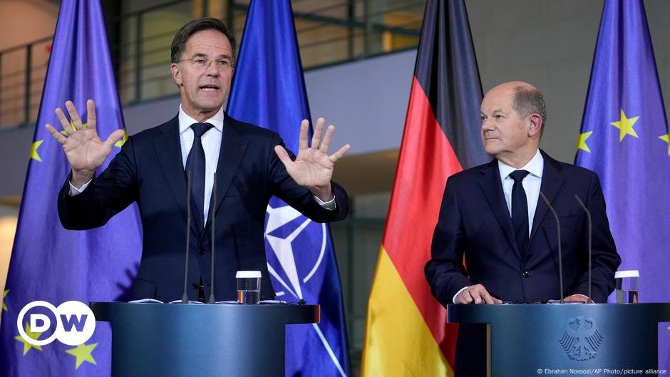 Olaf Scholz encontra-se com o chefe da OTAN, Rutte, em Berlim – DW – 11/04/2024
