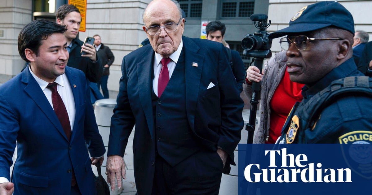 Rudy Giuliani comparecerá ao tribunal após perder prazo para entrega de bens | Rudy Giuliani
