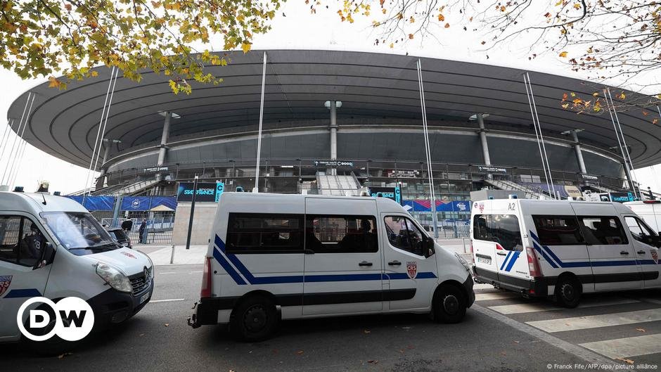 Segurança reforçada em Paris para jogo de futebol Israel-França – DW – 14/11/2024