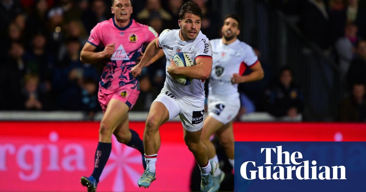 Antoine Dupont orquestra a goleada do Toulouse sobre o Exeter na Copa dos Campeões | Copa dos Campeões