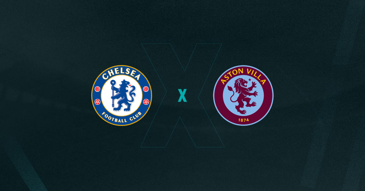 Chelsea e Aston Villa se enfrentam na Premier League.