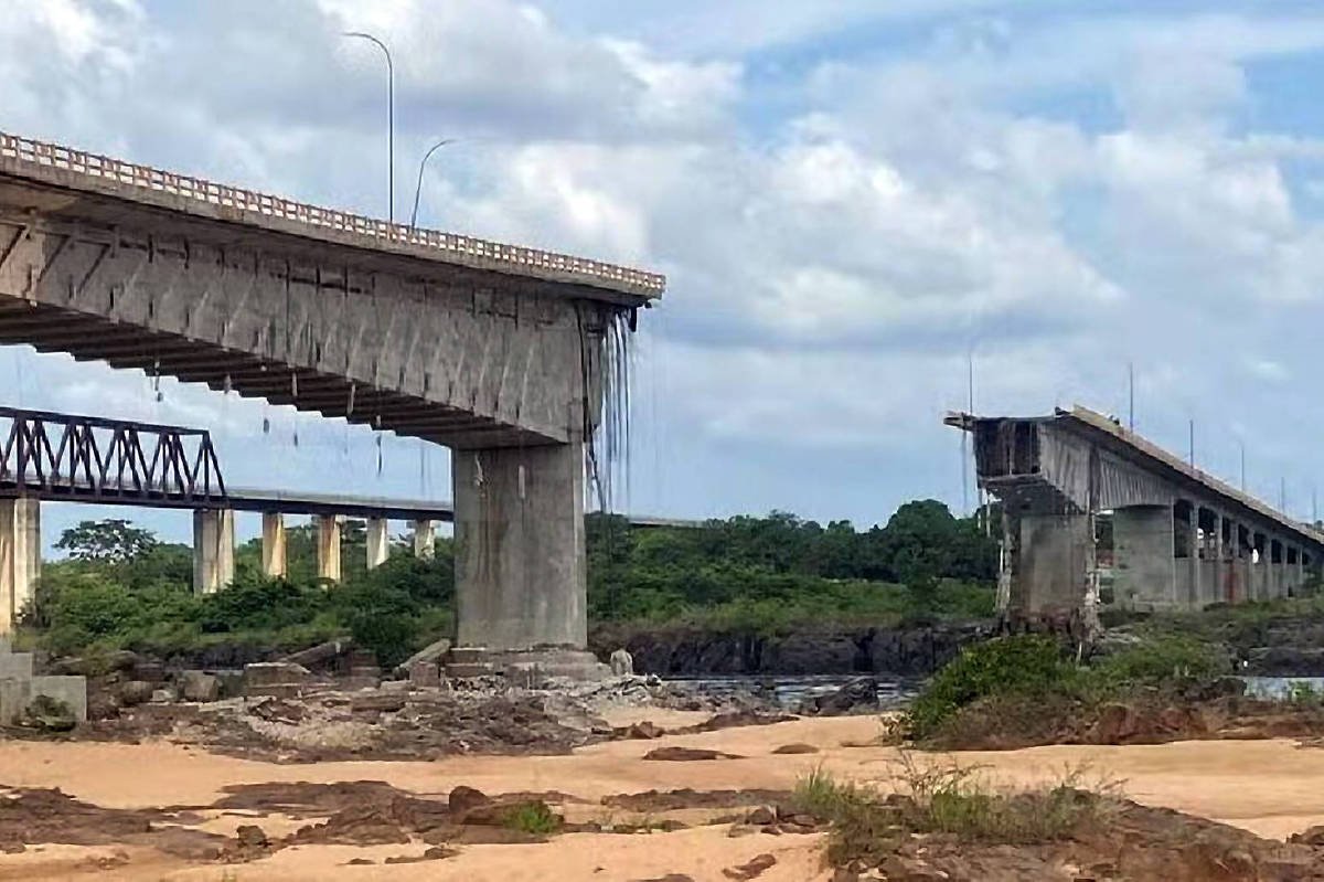 Defesa Civil alerta para contaminação após queda de ponte - 23/12/2024 - Cotidiano