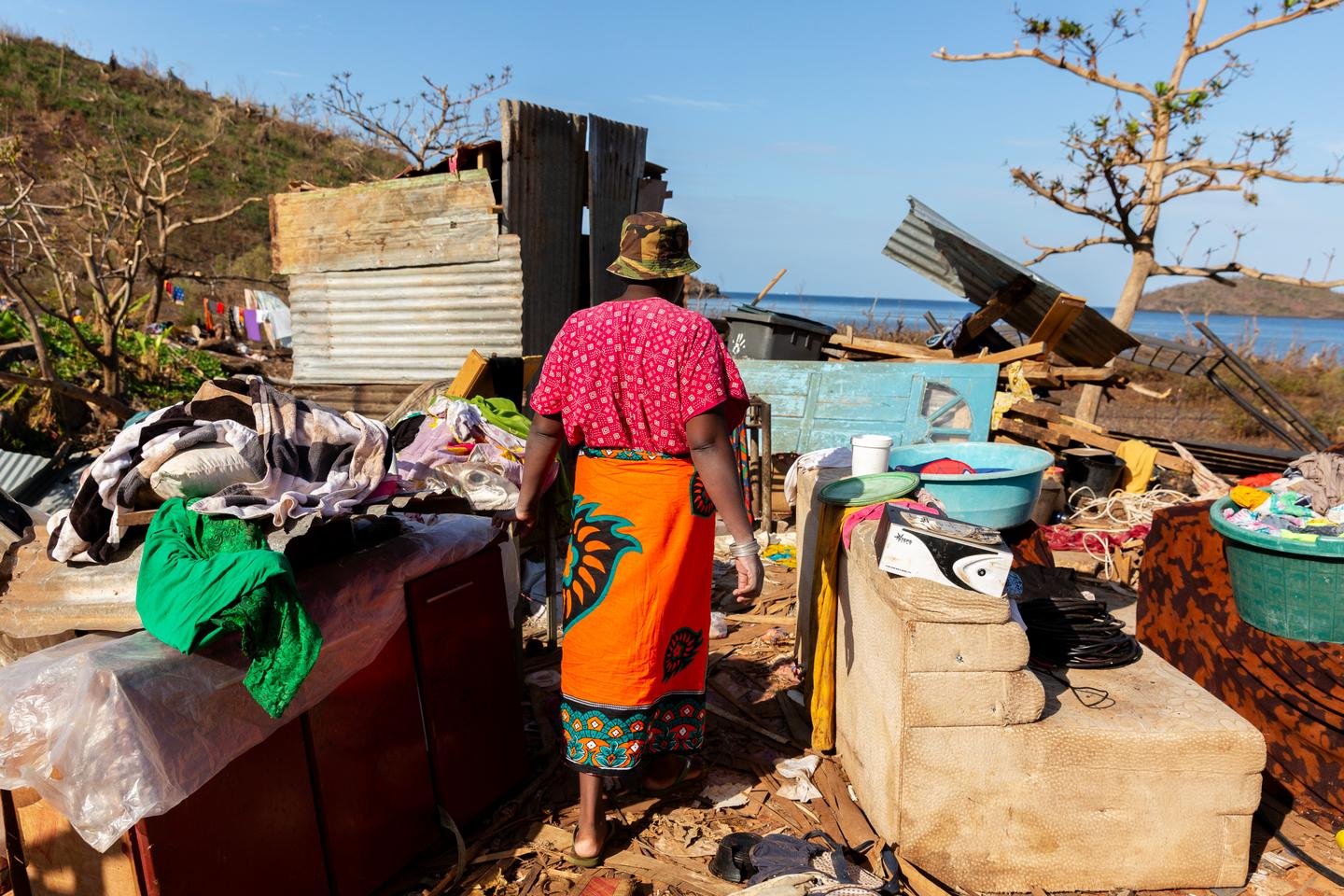 Em Mayotte, o sentimento de abandono das pessoas “esquecidas” no noroeste da ilha atingida pelo olho do ciclone