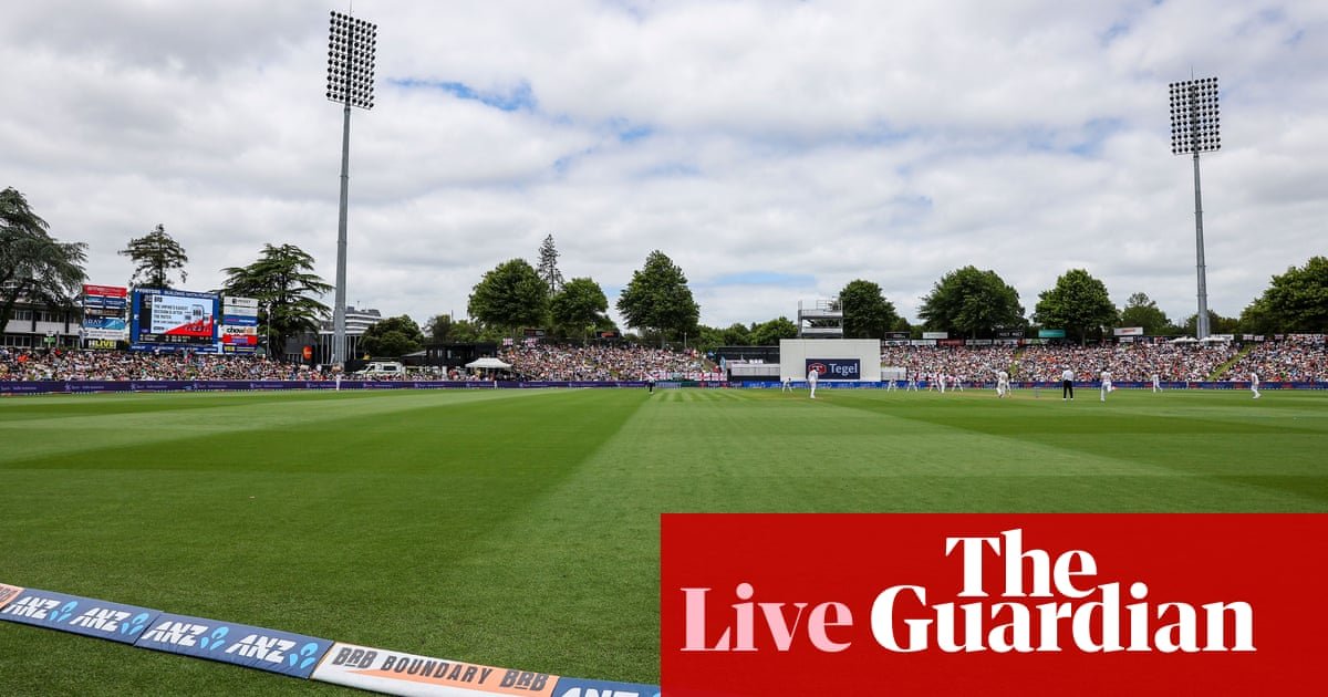 Nova Zelândia x Inglaterra: terceiro teste de críquete masculino, segundo dia – ao vivo | Nova Zelândia x Inglaterra 2024