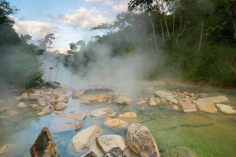 O que 'rio fervente' da Amazônia revela sobre aquecimento do planeta - 22/12/2024 - Ambiente