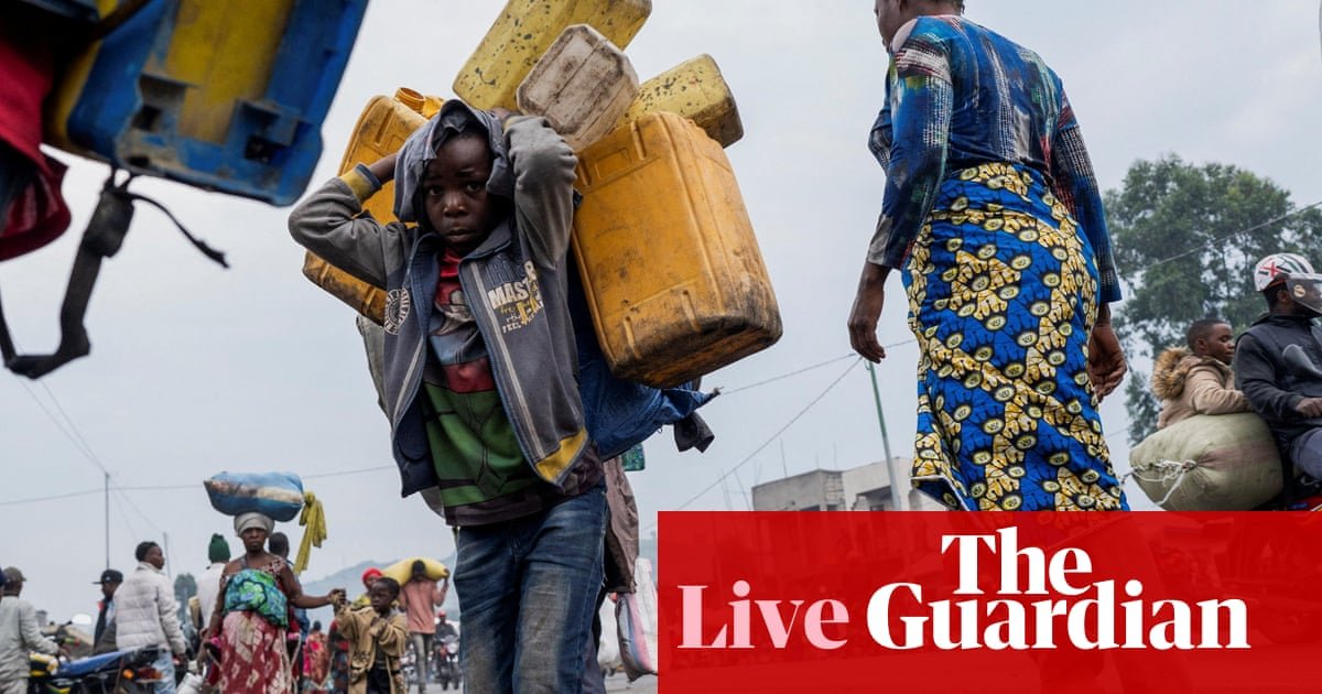 Conflito da RDC: os rebeldes M23 entram em Goma depois de reivindicar a captura da cidade - Live | República Democrática do Congo
