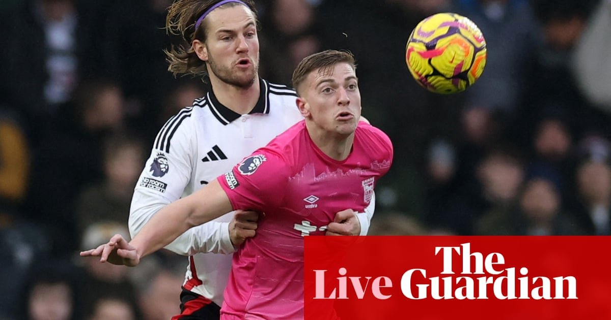 Fulham x Ipswich: Premier League – ao vivo | Primeira Liga
