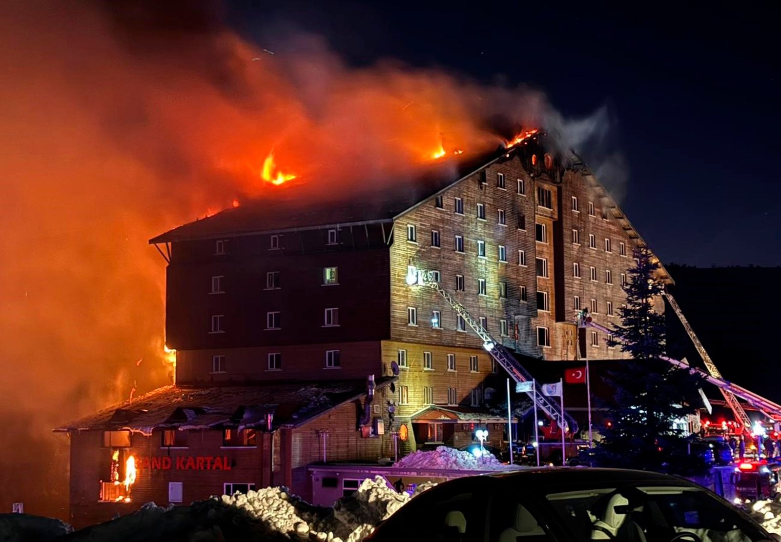 Incêndio em hotel na estação de esqui de Turkiye mata pelo menos 10 | Notícias
