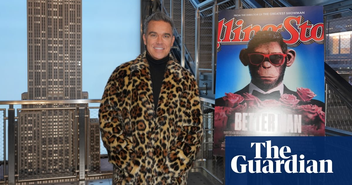 'Odeio este filme e nem o vi' – os americanos não vão deixar um chimpanzé Robbie Williams entretê-los | Robbie Williams