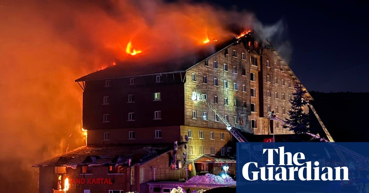 Pelo menos 10 pessoas mortas após incêndio em hotel de esqui na Turquia | Peru
