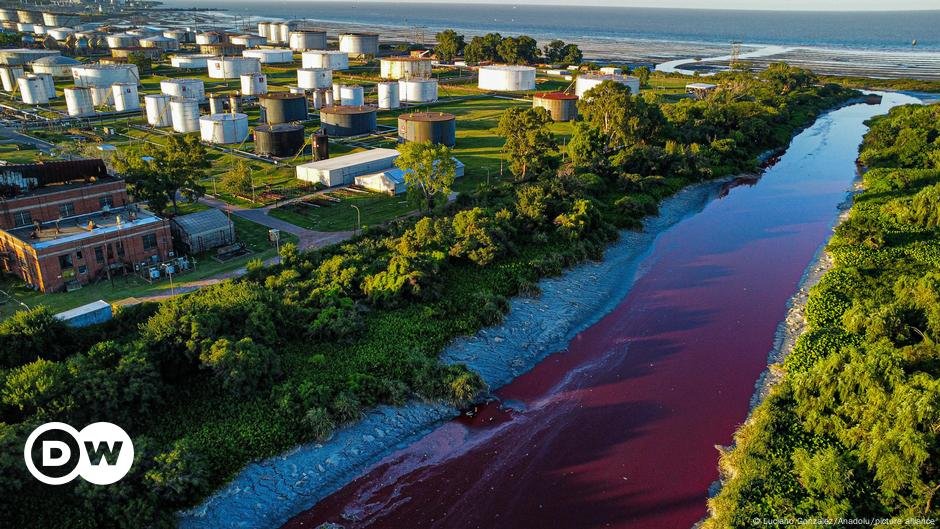 Alarme como rio corre o sangue-vermelho-DW-02/07/2025