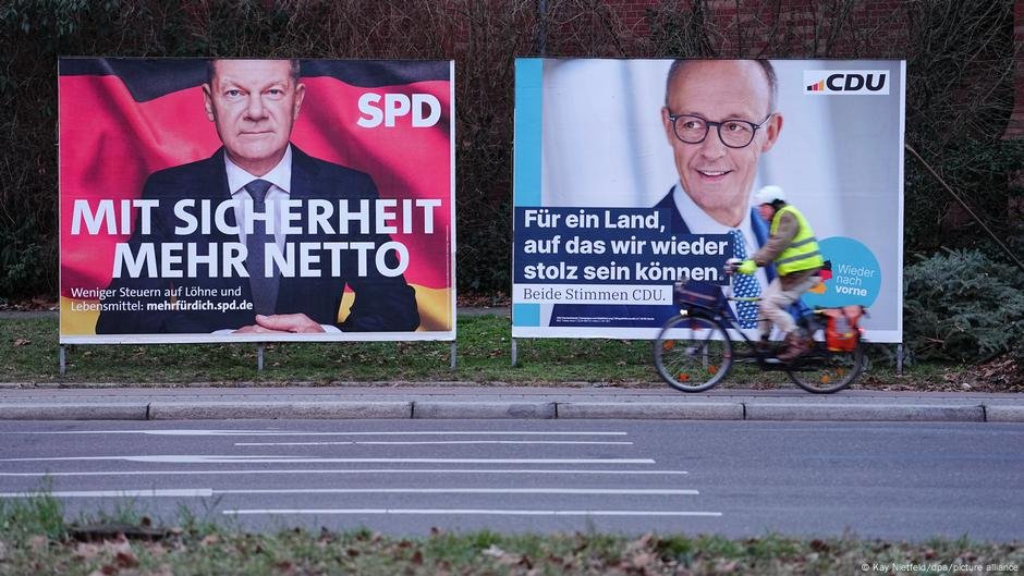 CDU/CSU Bloc Wins - Resultados iniciais - DW - 23/02/2025