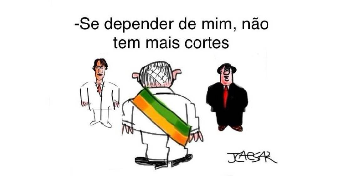 Charge do JCaesar: 3 de fevereiro