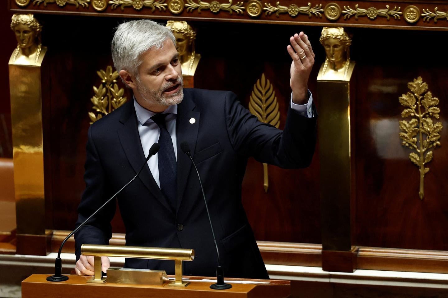 Depois de Bruno Retailleau, Laurent Wauquiez anuncia sua candidatura à presidência dos republicanos