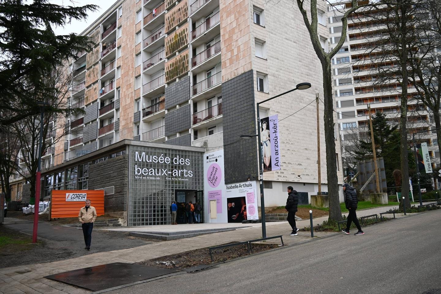 Em Rennes, um museu de belas artes no coração do distrito desfavorecido de Maurepas