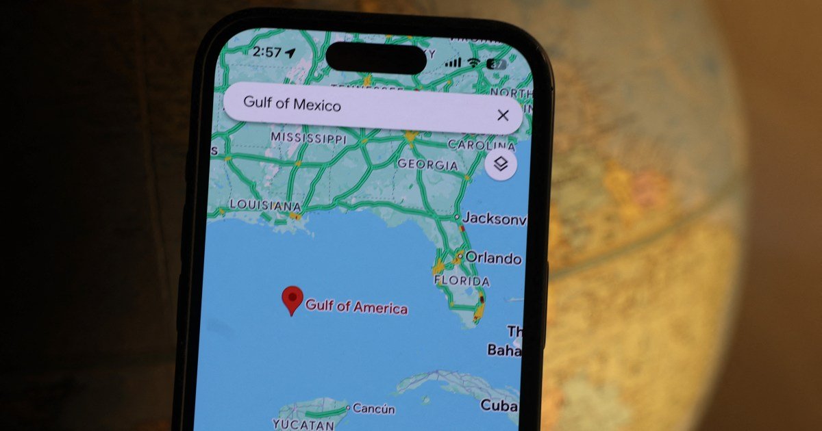 Google Switches Nome do Golfo do México para o Golfo da América para usuários dos EUA | Internet