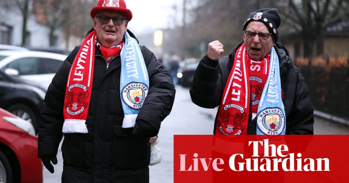 Leyton Orient v Manchester City: FA Cup quarta rodada - ao vivo | FA Cup
