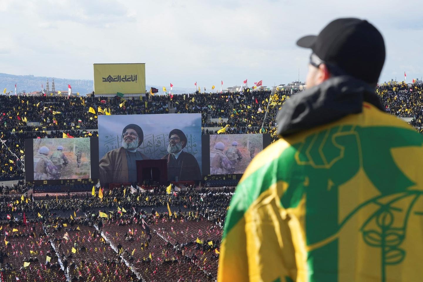 Líbano: Cinco meses após a morte de Hassan Nasrallah, seu funeral reúne milhares de apoiadores