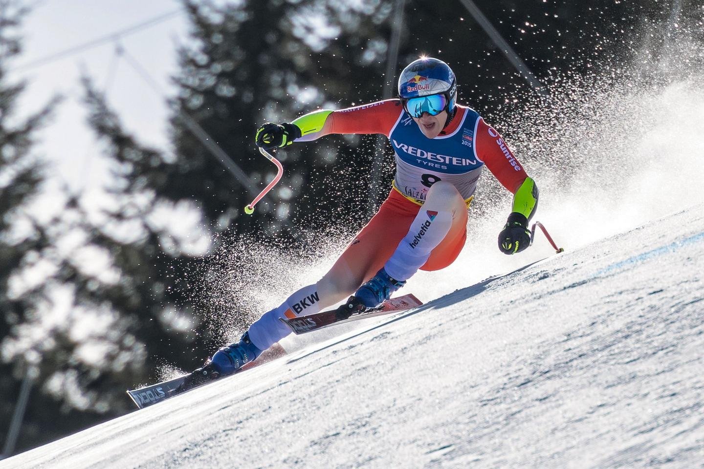 Marco Odermatt coroou o campeão mundial em Super-G