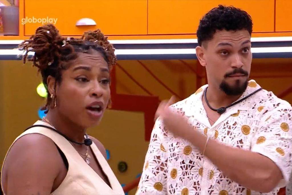 BBB 25: Thamiris, Vinícius e Aline discutem após Paredão - 10/03/2025 - BBB25