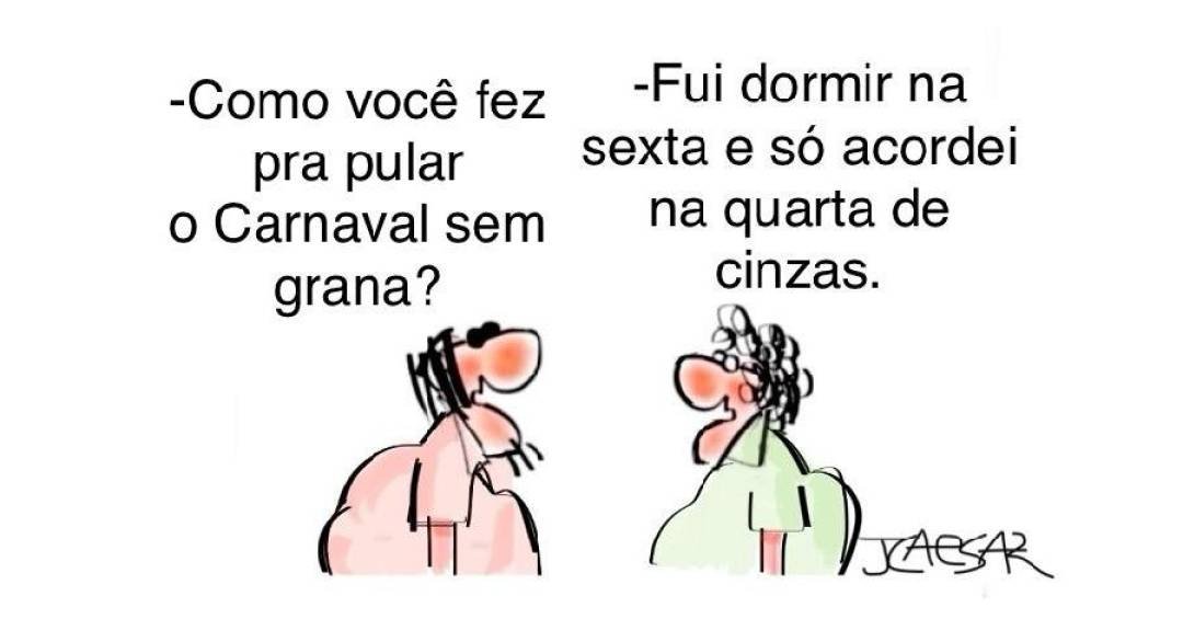 Charge do JCaesar: 6 de março