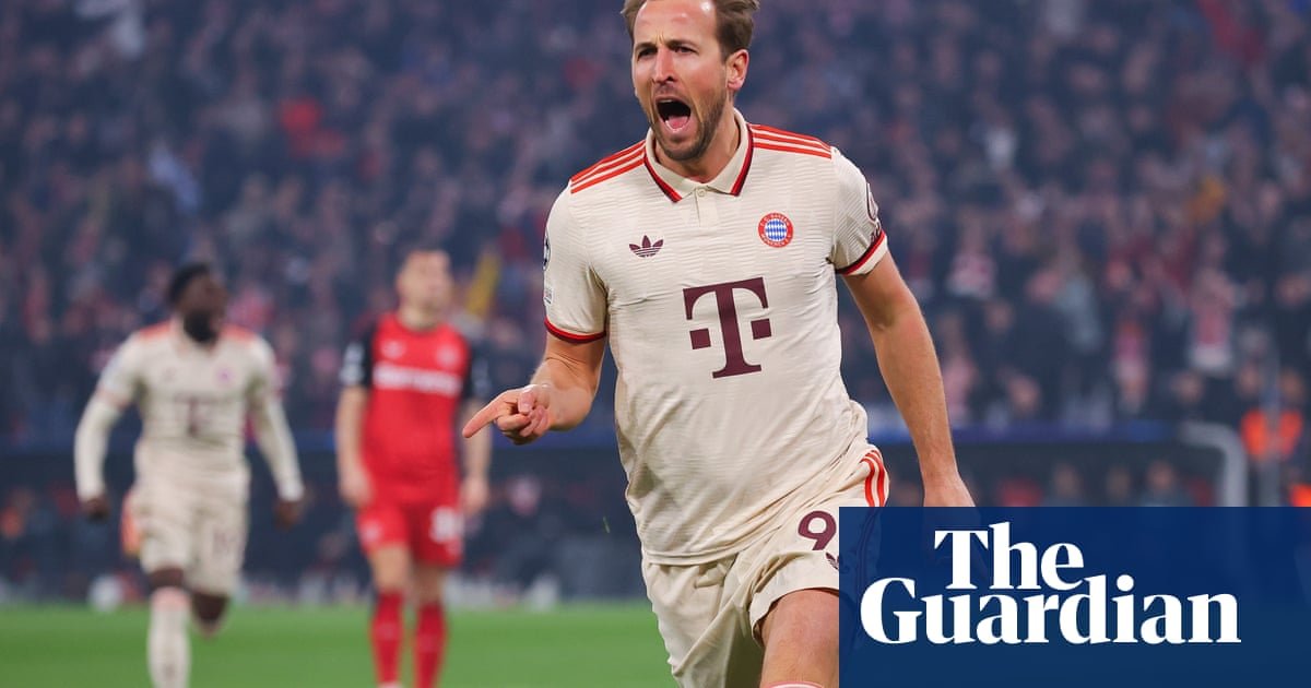 Kane no duplo como o Bayern brincando com a vitória da primeira mão contra o Leverkusen de 10 homens | Liga dos Campeões