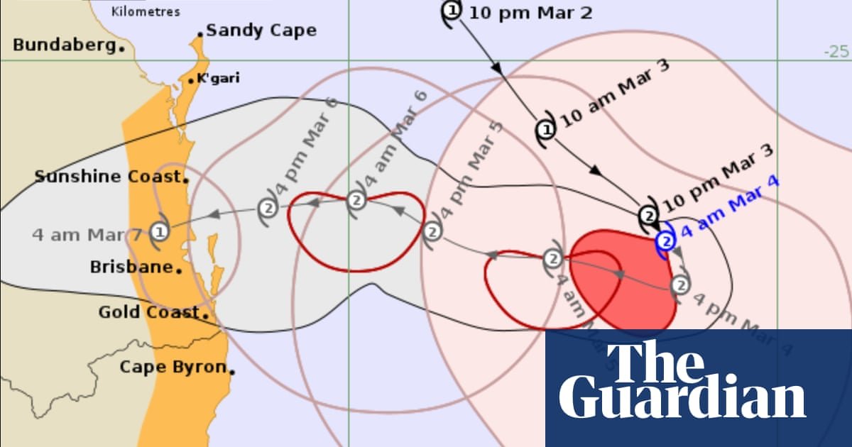 O ciclone tropical Alfred poderia chegar perto de Brisbane. Por que isso é um grande negócio e quando poderia atingir? | Clima da Austrália