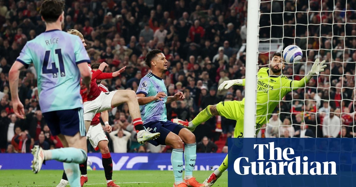 Rice Strike e Raya salvam ajuda Ponto de resgate do Arsenal no Manchester United | Premier League